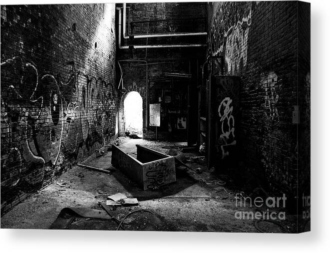 Abandoned Canvas Print featuring the photograph Abandonment #2 by FineArtRoyal Joshua Mimbs