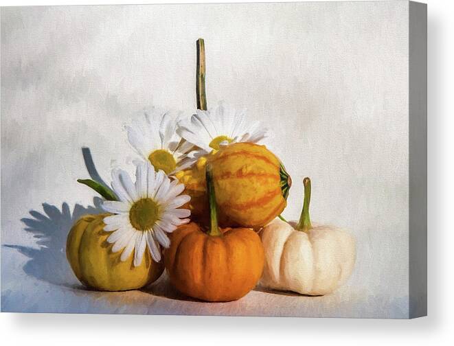 Harvest Canvas Print featuring the photograph Harvest Time #4 by Cathy Kovarik