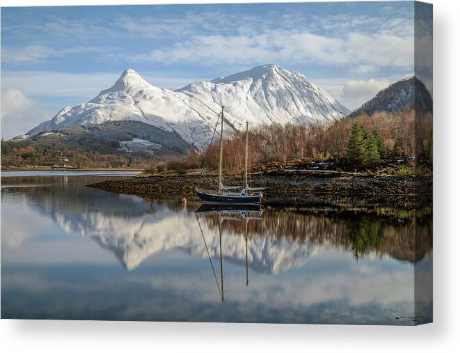 Loch Leven Canvas Print featuring the photograph Loch Leven - Scotland #4 by Joana Kruse