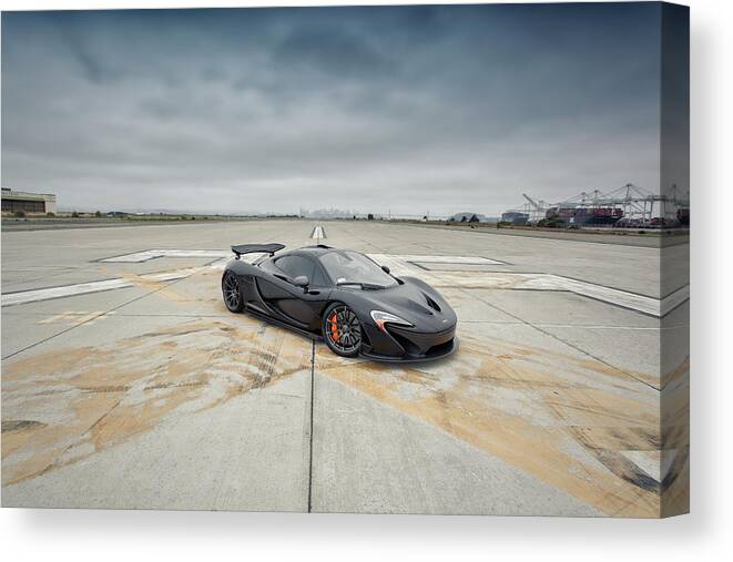 Mclaren Canvas Print featuring the photograph #McLaren #MSO #P1 #4 by ItzKirb Photography