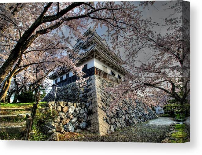 Nagahama Japan Canvas Print featuring the photograph Nagahama Japan #5 by Paul James Bannerman