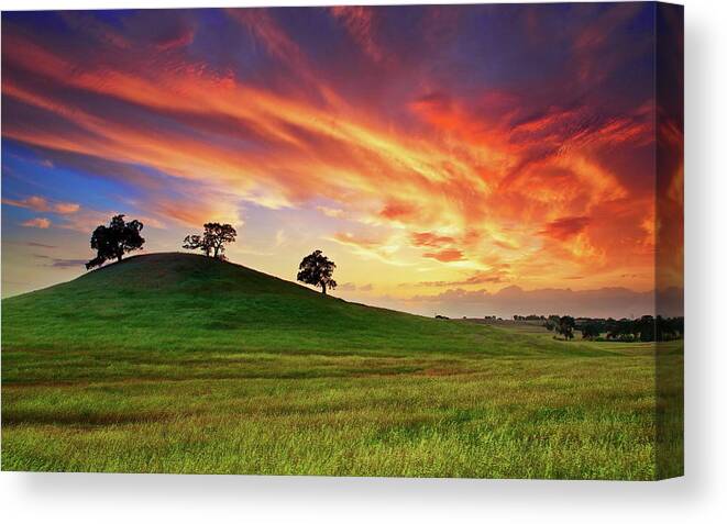 Sunset Canvas Print featuring the photograph Sunset #5 by Jackie Russo
