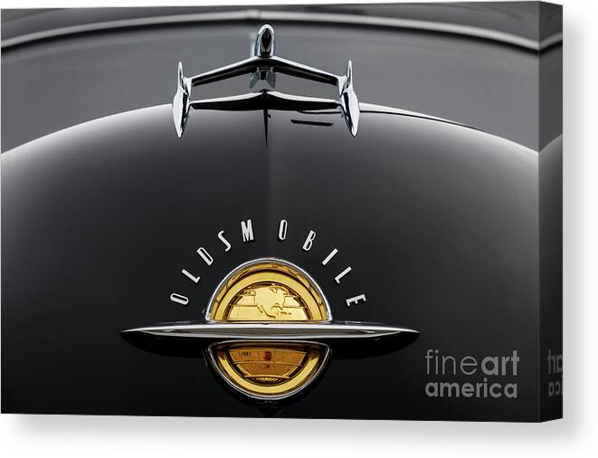 Oldsmobile Canvas Print featuring the photograph '50 Olds #50 by Dennis Hedberg