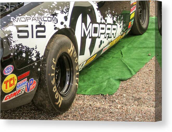 512 Canvas Print featuring the photograph 512 Mopar Super Stock by Darrell Foster