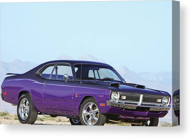 Dodge Canvas Print featuring the photograph Dodge #6 by Jackie Russo