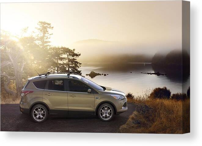 Ford Canvas Print featuring the photograph Ford #6 by Mariel Mcmeeking