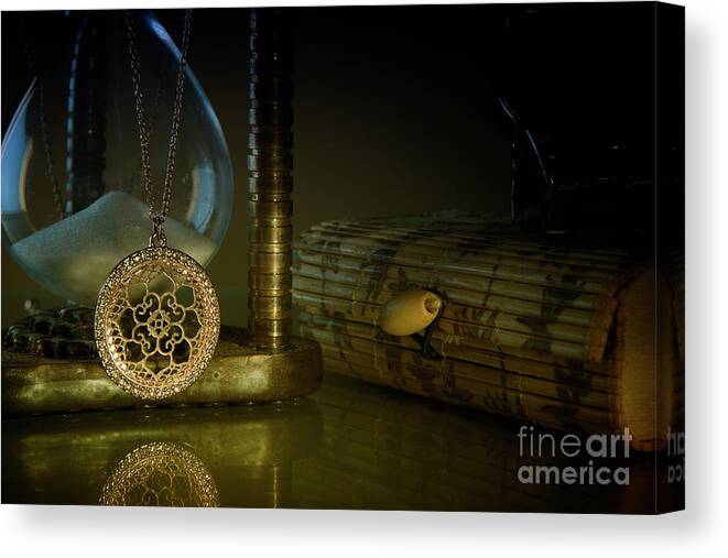 Necklace Canvas Print featuring the photograph Timeless Jewelry #6 by Kiran Joshi