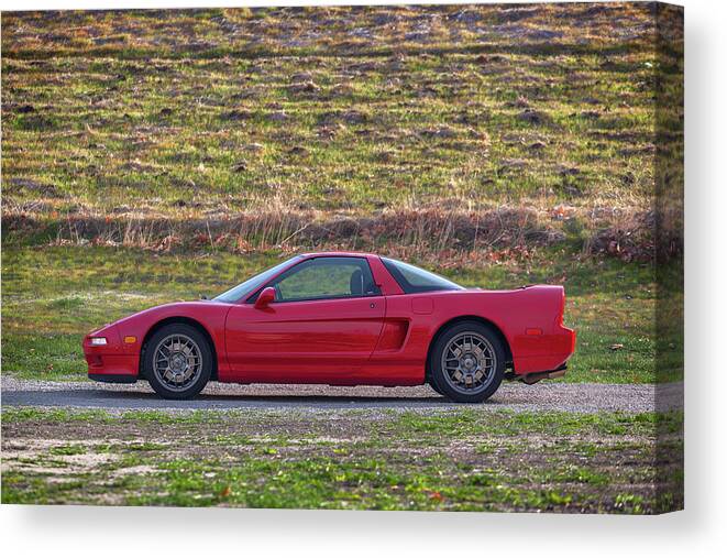Acura Canvas Print featuring the photograph #Acura #NSX #Print #7 by ItzKirb Photography