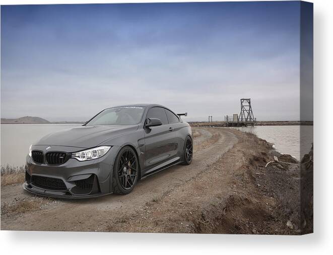 Bmw Canvas Print featuring the photograph Bmw M4 #7 by ItzKirb Photography