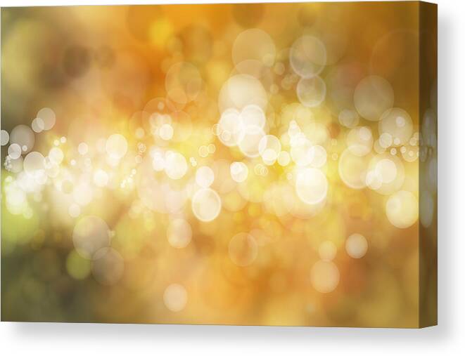 Background Canvas Print featuring the digital art Circles background #7 by Les Cunliffe