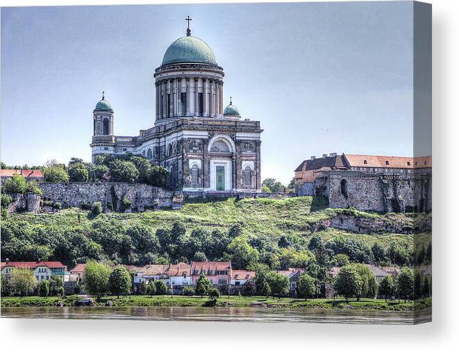 Visegrad Hungary Canvas Print featuring the photograph Visegrad Hungary #7 by Paul James Bannerman