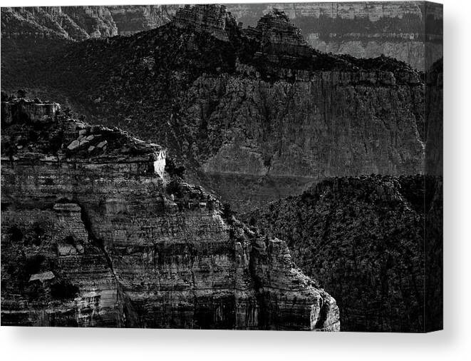 Grand Canyon National Park Canvas Print featuring the photograph Grand Canyon Arizona #9 by Shankar Adiseshan