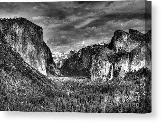 Yosemite Canvas Print featuring the photograph Yosemite #8 by Marc Bittan