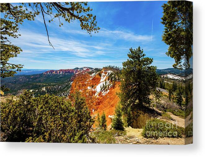 Agua Canyon Canvas Print featuring the photograph Bryce Canyon Utah #9 by Raul Rodriguez