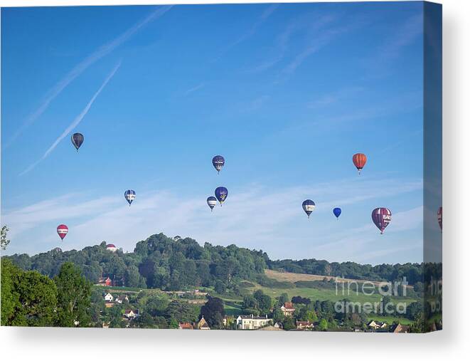 Bristol Canvas Print featuring the photograph England #9 by Milena Boeva