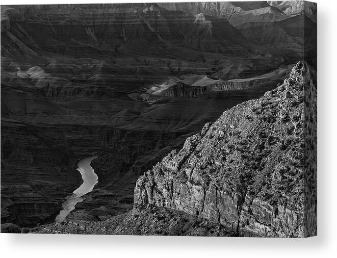 Grand Canyon National Park Canvas Print featuring the photograph Grand Canyon Arizona #10 by Shankar Adiseshan