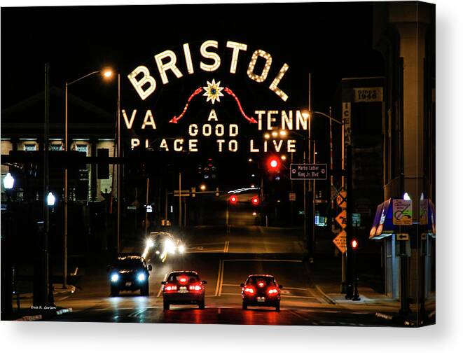 Bristol Canvas Print featuring the photograph A Good Place To Live by Dale R Carlson