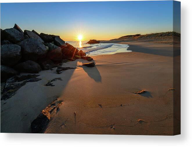 Landscape Canvas Print featuring the photograph A New Dawn by Michael Scott