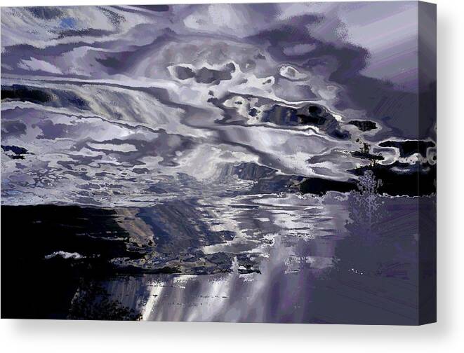 Abstract Canvas Print featuring the photograph Abstract by Jeff Swan