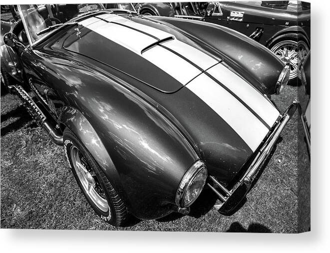 Cobra Canvas Print featuring the photograph AC Cobra by Ed James