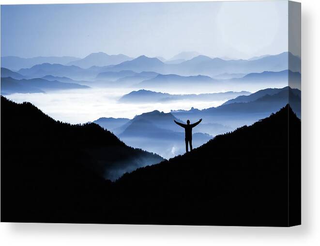 Adoration Canvas Print featuring the photograph Adoration of Natural Beauty by Andrea Kollo