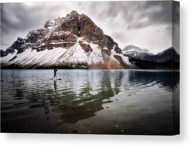 Alberta Canvas Print featuring the photograph Adventure Unlimited by Nicki Frates