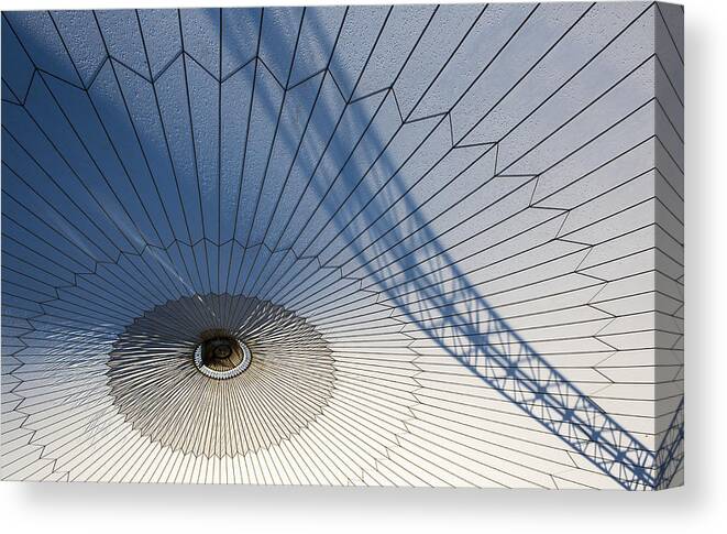 Groningen Canvas Print featuring the photograph After Rain Comes Sunshine by Gerard Jonkman