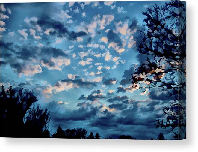 Ithaca Canvas Print featuring the photograph After the Sunset by Monroe Payne
