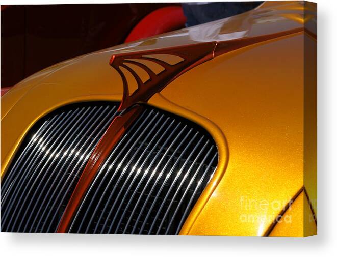 Car Canvas Print featuring the photograph Airflow by David Pettit