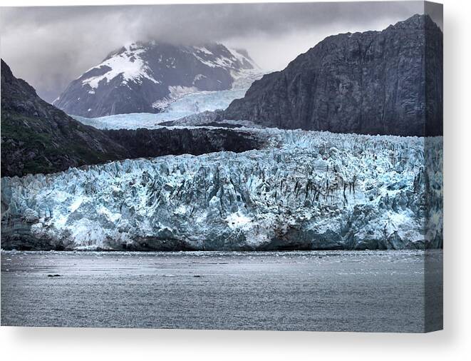 Glacier Canvas Print featuring the photograph Glacier Bay National Park by Farol Tomson