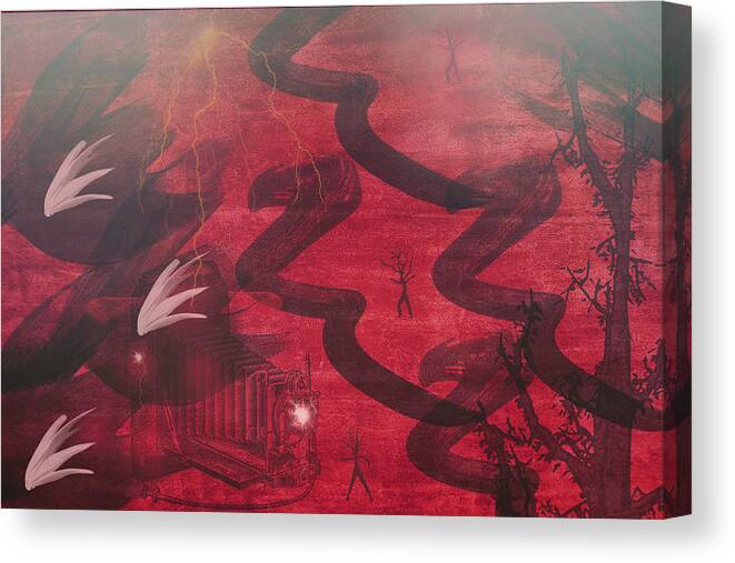 All In A Dream Canvas Print featuring the photograph All in a dream by Pat Cook