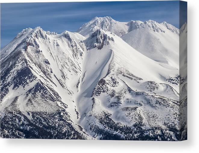 Mt. Canvas Print featuring the photograph Alone at the Top by Marnie Patchett