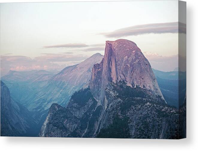 Alpenglow Canvas Print featuring the photograph Alpenglow by Angie Schutt