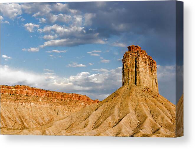 Mountain Canvas Print featuring the photograph Amazing Mesa Verde Country by Alexandra Till