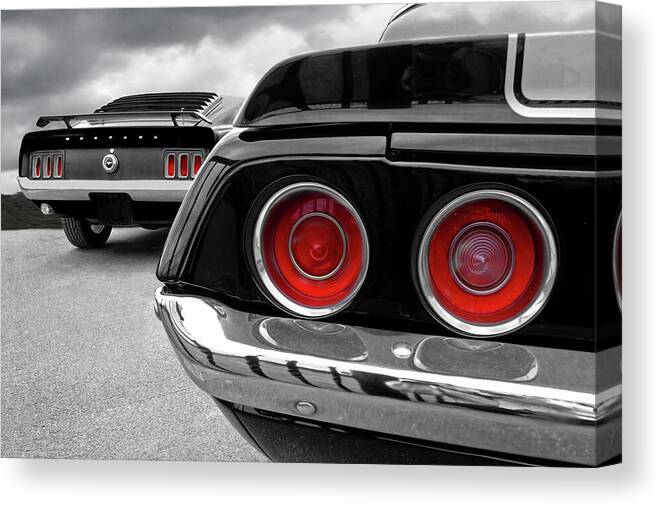 American Muscle Canvas Print featuring the photograph American Muscle by Gill Billington