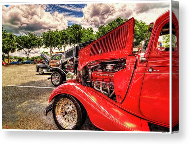 Florida Canvas Print featuring the photograph Amigos Three by Rogermike Wilson