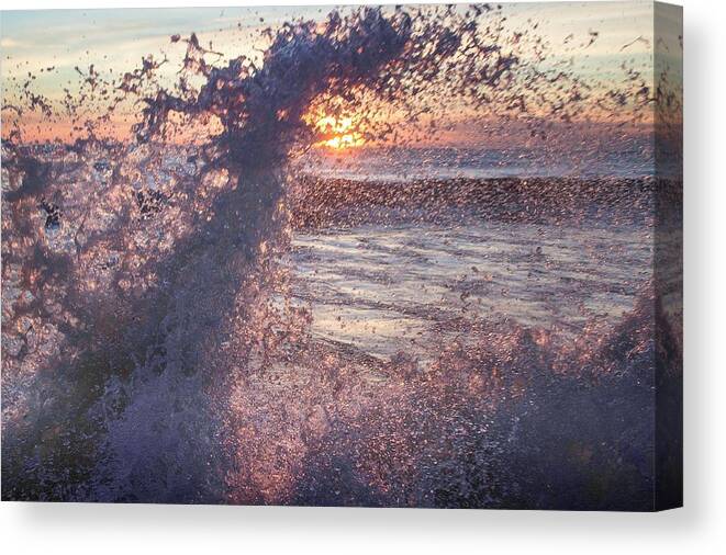 Lake Canvas Print featuring the photograph Anoint by Terri Hart-Ellis