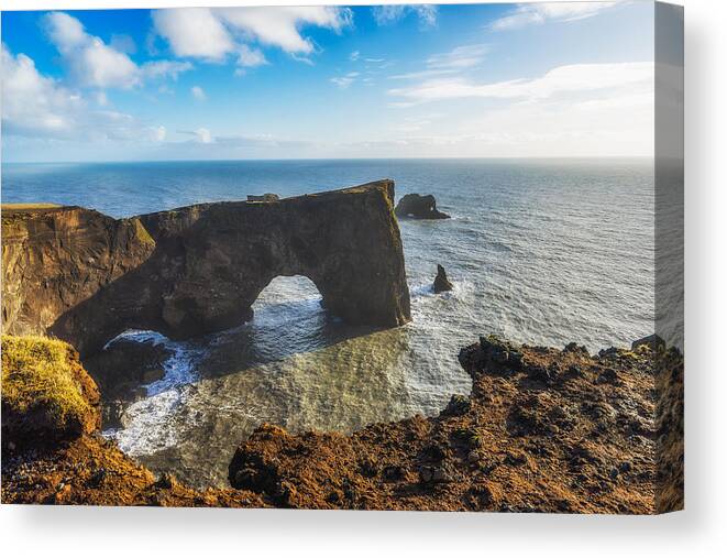 Arch Canvas Print featuring the photograph Arch by James Billings