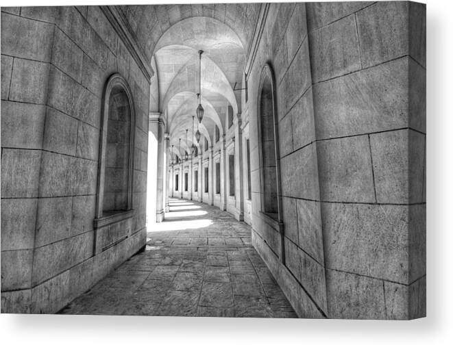 Arches Canvas Print featuring the photograph Arched by Jackson Pearson