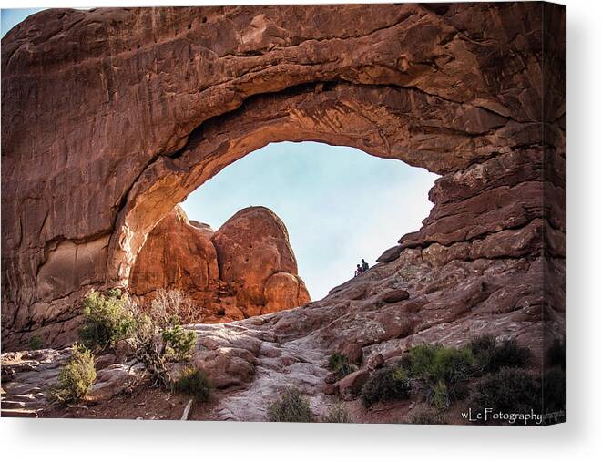  Canvas Print featuring the photograph Arches National Park, Moab, UT 4 by Wendy Carrington