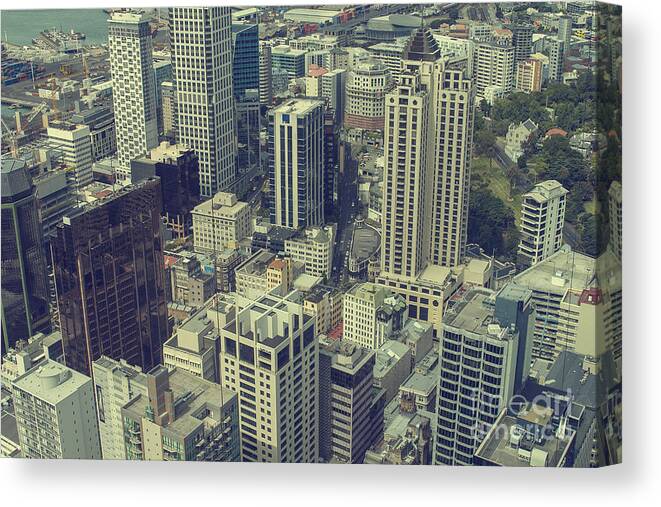 Auckland Canvas Print featuring the photograph Auckland by Patricia Hofmeester