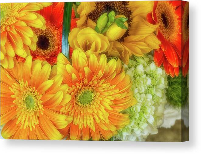 Autumn Canvas Print featuring the photograph Autumn in Our Home by Jade Moon