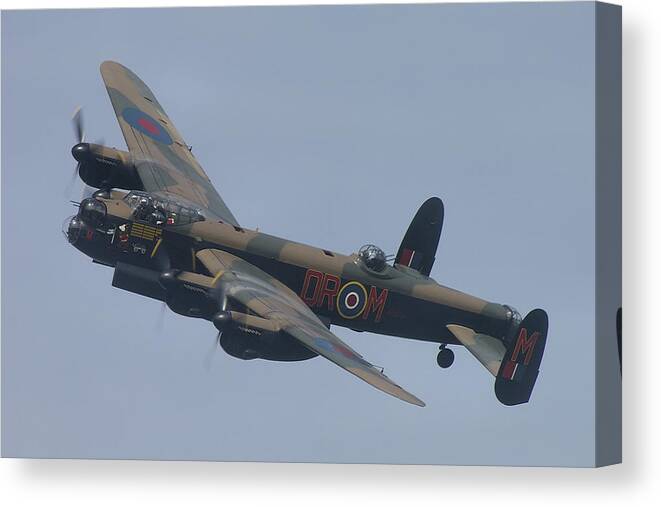 Avro Canvas Print featuring the photograph Avro Lancaster B1 PA474 by Tim Beach