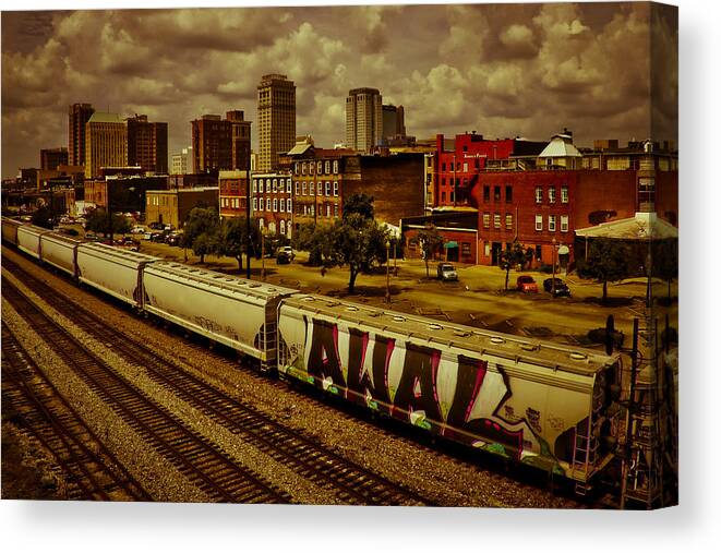 birmingham Canvas Print featuring the photograph Awal by Just Birmingham