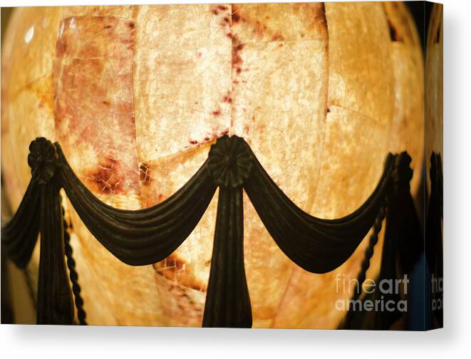 Balloon Canvas Print featuring the photograph Balloon Lamp by Dale Powell