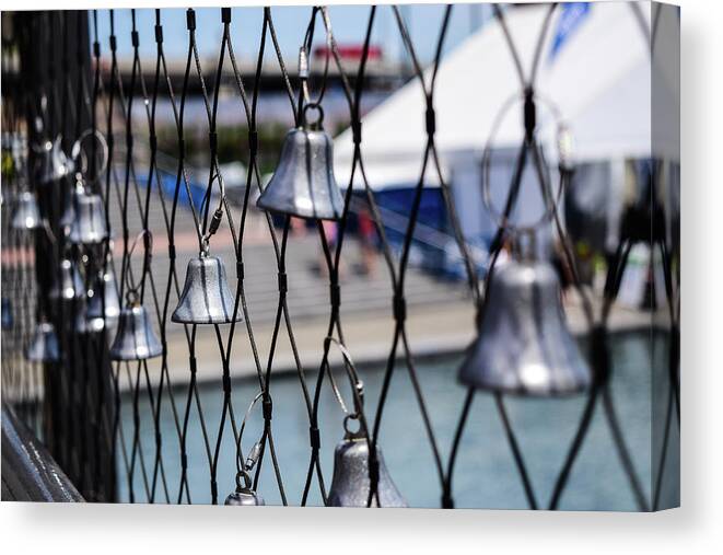 Bells Canvas Print featuring the photograph Bells of Hope by Nicole Lloyd
