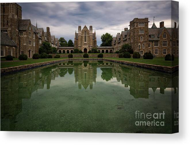Berry College Canvas Print featuring the photograph Berry College by Doug Sturgess