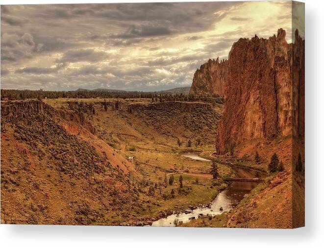 Rocks Canvas Print featuring the photograph Big Bold And Beautiful - 1 by Hany J