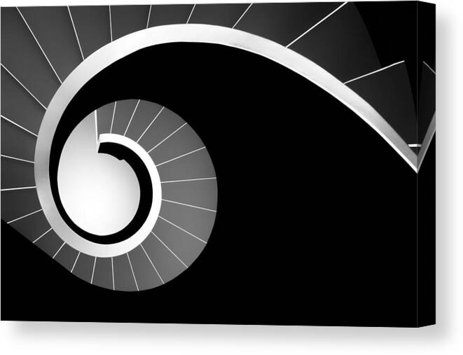 Stairs Canvas Print featuring the photograph Big Jet Plane by Paulo Abrantes