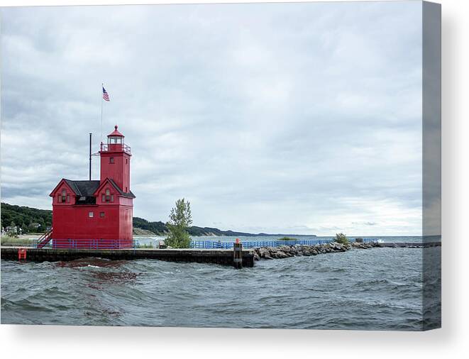 Holland Canvas Print featuring the photograph Big Red by Tammy Chesney
